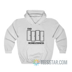 End Homelessness Black Flag Parody Hoodie