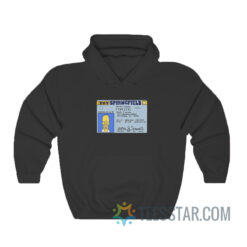 Homer J. Simpson Drivers License Hoodie