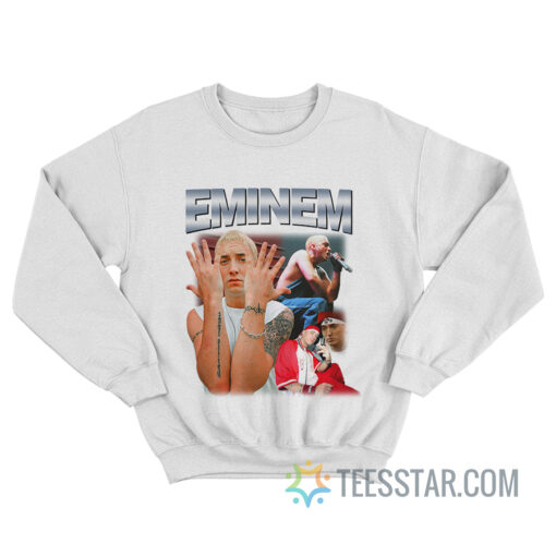 Justin Bieber Vintage Eminem Sweatshirt