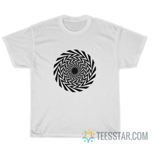 Keith Moon Spiral Optical Illusion T-Shirt