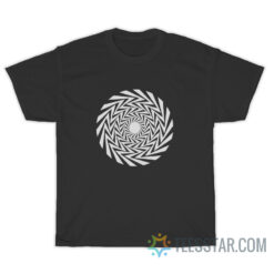 Keith Moon Spiral Optical Illusion T-Shirt