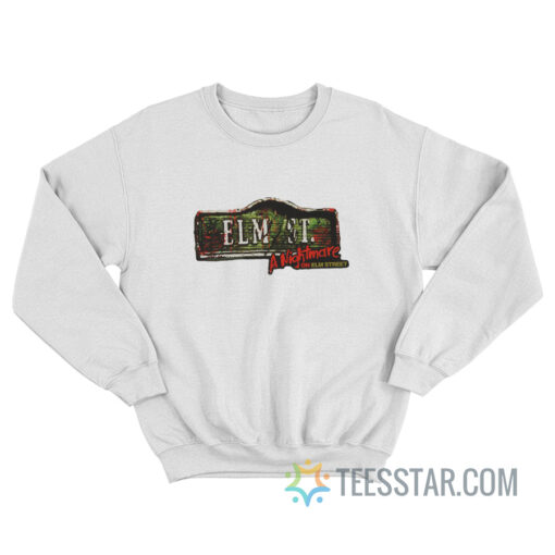 Nightmare on Elm Street Sign Sweatshirt