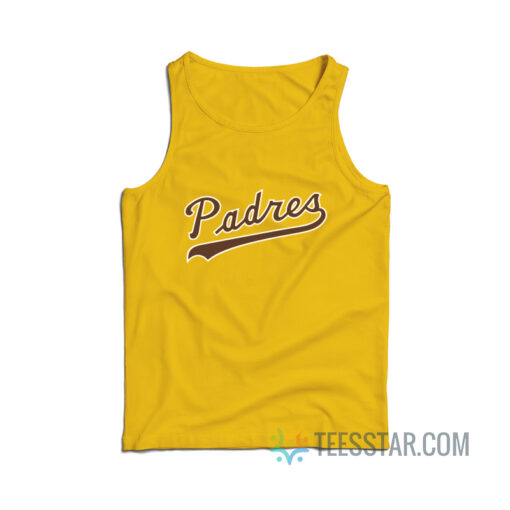 San Diego Padres Jersey Logo Tank Top