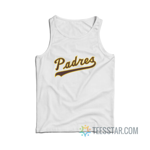 San Diego Padres Jersey Logo Tank Top