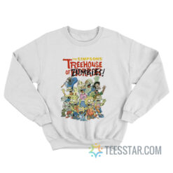 The Simpsons Treehouse Of Horror Zombies Sweatshirt