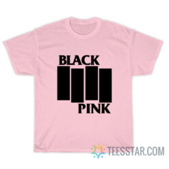 Blackpink Black Flag Parody T-Shirt