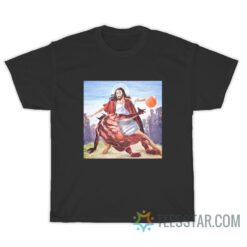 Not Today Satan Jesus Crossover Basketball T-Shirt