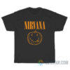 Nirvana Halloween Pumpkin Logo T-Shirt