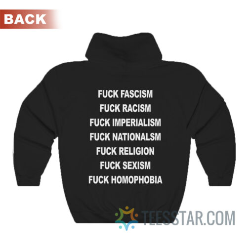 Positive Records - Fuck Fascism Racism Imperialis Hoodie