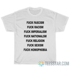 Positive Records - Fuck Fascism Racism Imperialis T-Shirt