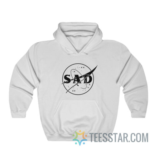 NASA Logo Sad Emo Hoodie