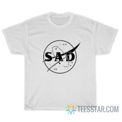 NASA Logo Sad Emo T-Shirt