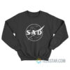 NASA Logo Sad Emo Sweatshirt