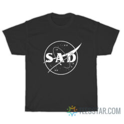 NASA Logo Sad Emo T-Shirt