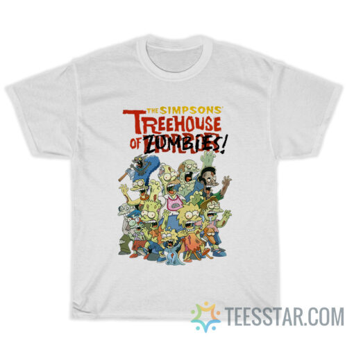 The Simpsons Treehouse Of Horror Zombies T-Shirt