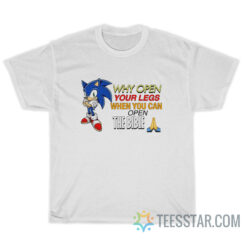 Sonic Why Open Your Legs When You Can Open The Bible T-Shirt