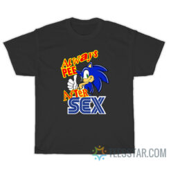 Sonic Always Pee After Sex T-Shirt