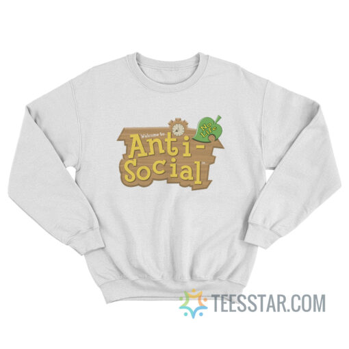 Anti Social No Life Parody Sweatshirt