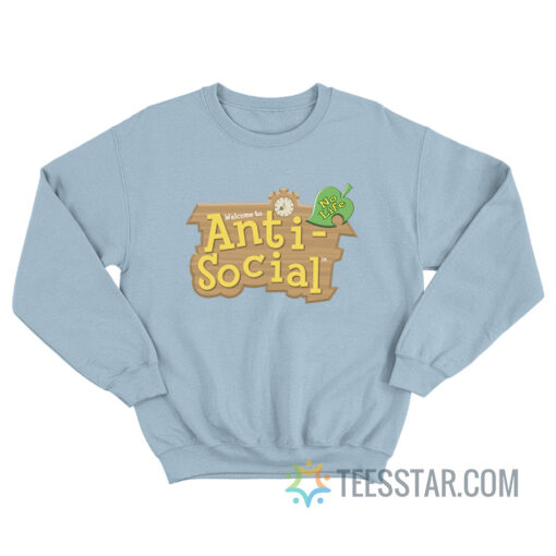 Anti Social No Life Parody Sweatshirt