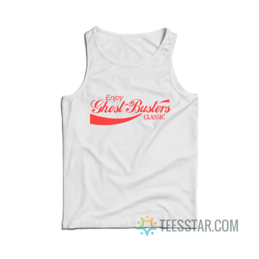 Enjoy Ghostbusters Classic Coke Parody Tank Top