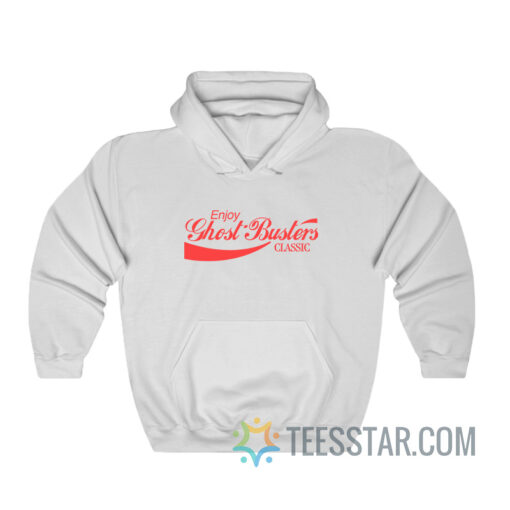 Enjoy Ghostbusters Classic Coke Parody Hoodie