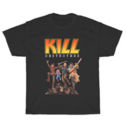 Kill Destroyers Serial Killers Kiss Parody T-Shirt