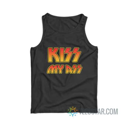 Kiss My Ass Tank Top Rock Band