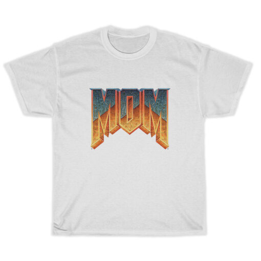 Mom Doom Logo Parody T-Shirt