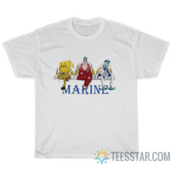 One Piece Admirals SpongeBob Version T-Shirt