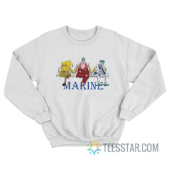 One Piece Admirals SpongeBob Version Sweatshirt