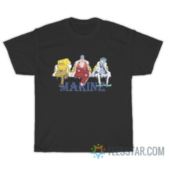 One Piece Admirals SpongeBob Version T-Shirt