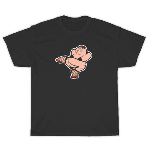 Peter Griffin In Lingerie Family Guy T-Shirt - Teesstar.com