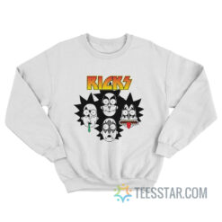 Rick And Morty Parody Kiss Sweatshirt