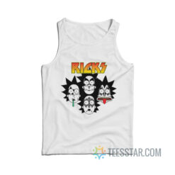 Rick And Morty Parody Kiss Tank Top