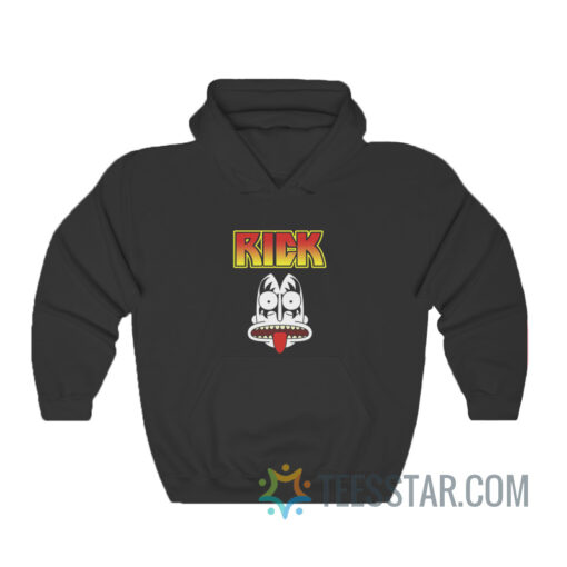 Rick Tongue Kiss Parody Hoodie