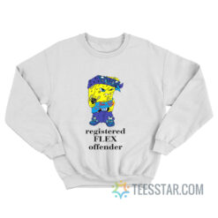 Spongebob Registered Flex Offender Sweatshirt