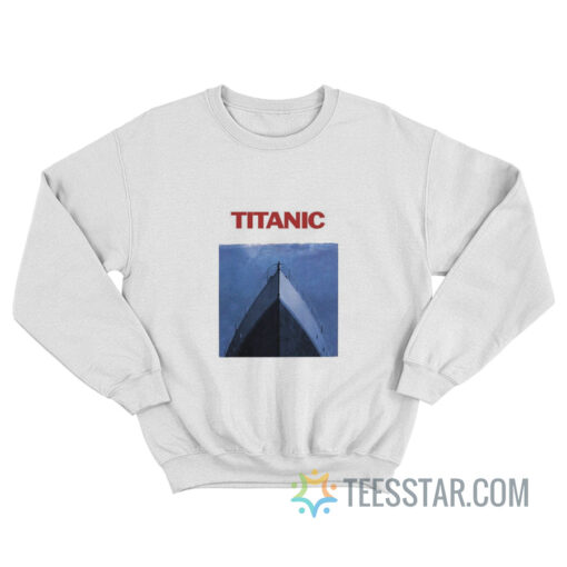 Titanic Jaws Poster Parody Sweatshirt