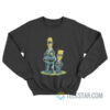 Vintage The Simpsons Men in Black Sweatshirt