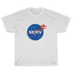 Nerv Nasa x Evangelion Parody T-Shirt