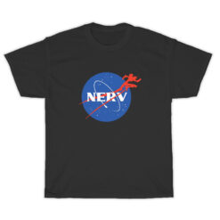 Nerv Nasa x Evangelion Parody T-Shirt