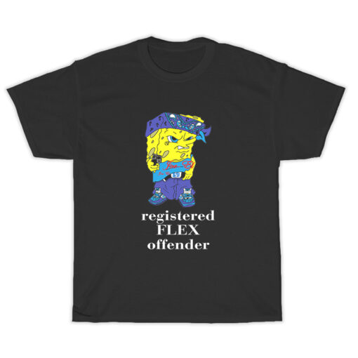 Spongebob Registered Flex Offender T-Shirt