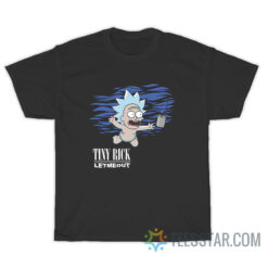 Tiny Rick Let Me Out Parody Nirvana T-Shirt