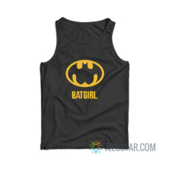 Batgirl Batman Boob Logo Tank Top