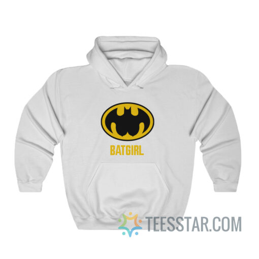 Batgirl Batman Boob Logo Hoodie