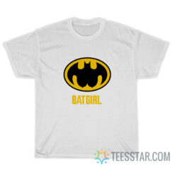 Batgirl Batman Boob Logo T-Shirt