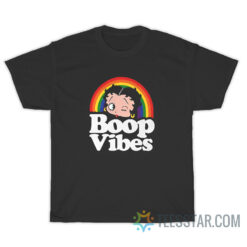 Boop Vibes Betty Boop Rainbow Good Vibes T-Shirt