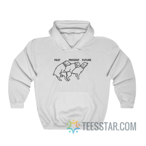 Dog Past Present Future Hoodie