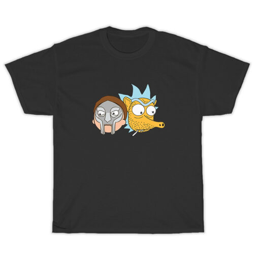 Mf Doom Quasimoto Rick And Morty T-shirt - Teesstar.com