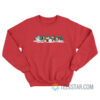 Peanuts Snoopy Snowman Winter Holiday Sweatshirt