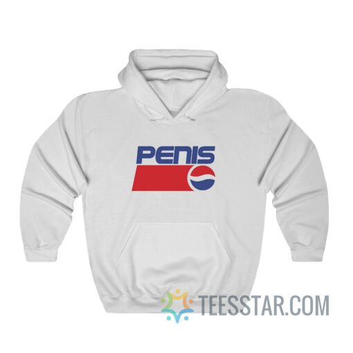 Penis Pepsi Logo Parody Hoodie